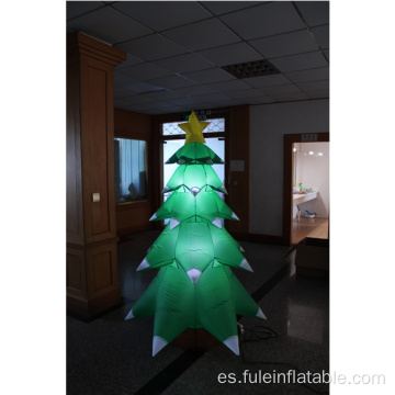 Árbol inflable de Navidad para decoración.